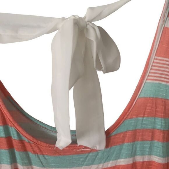 Pre Owned Women’s Lavish Maternity Tank Decorative Bow Top Sz Small Casual Style - Picture 2 of 10